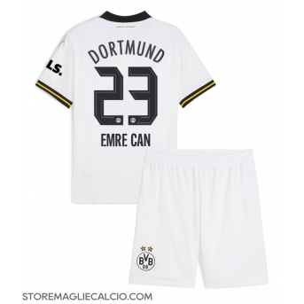 Borussia Dortmund Emre Can #23 Maglia Gara Terza Repliche 2024-25 Bambino Maniche Corte